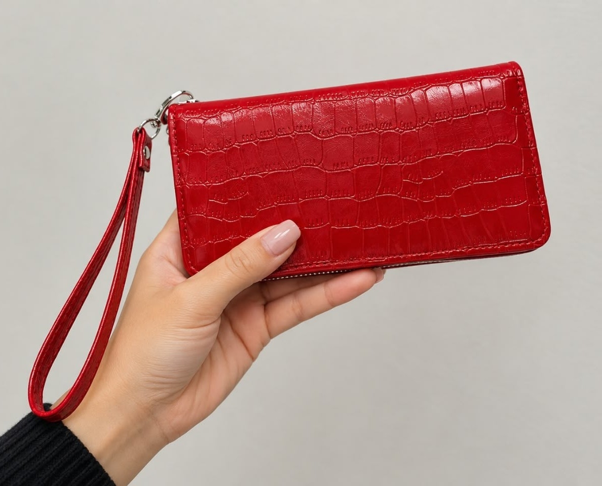 Billetera de Mujer Croco - Imagen 3