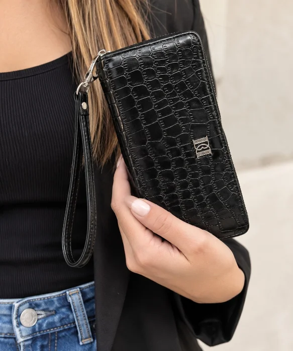 Billetera de Mujer Croco