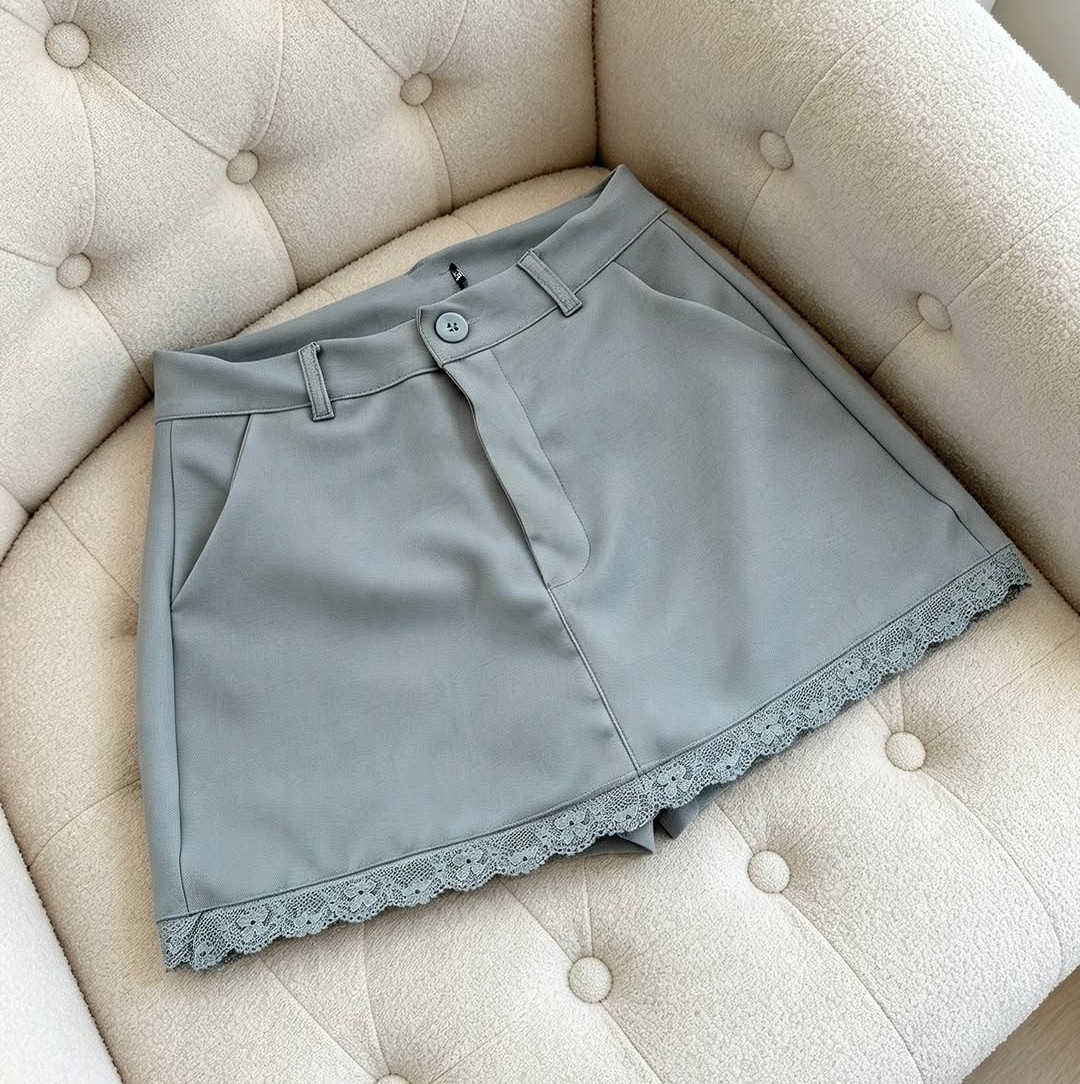 Shorts Pollera Puntilla - Imagen 3