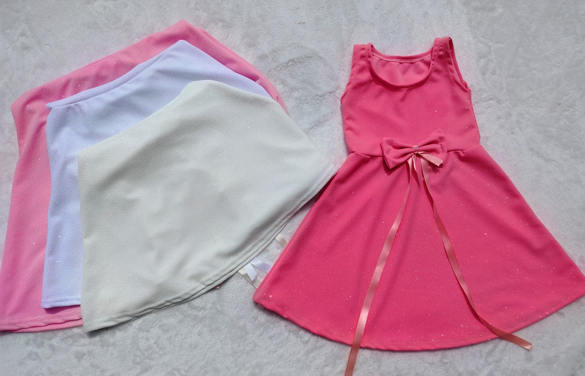 Vestido Moño Gliter - Imagen 2