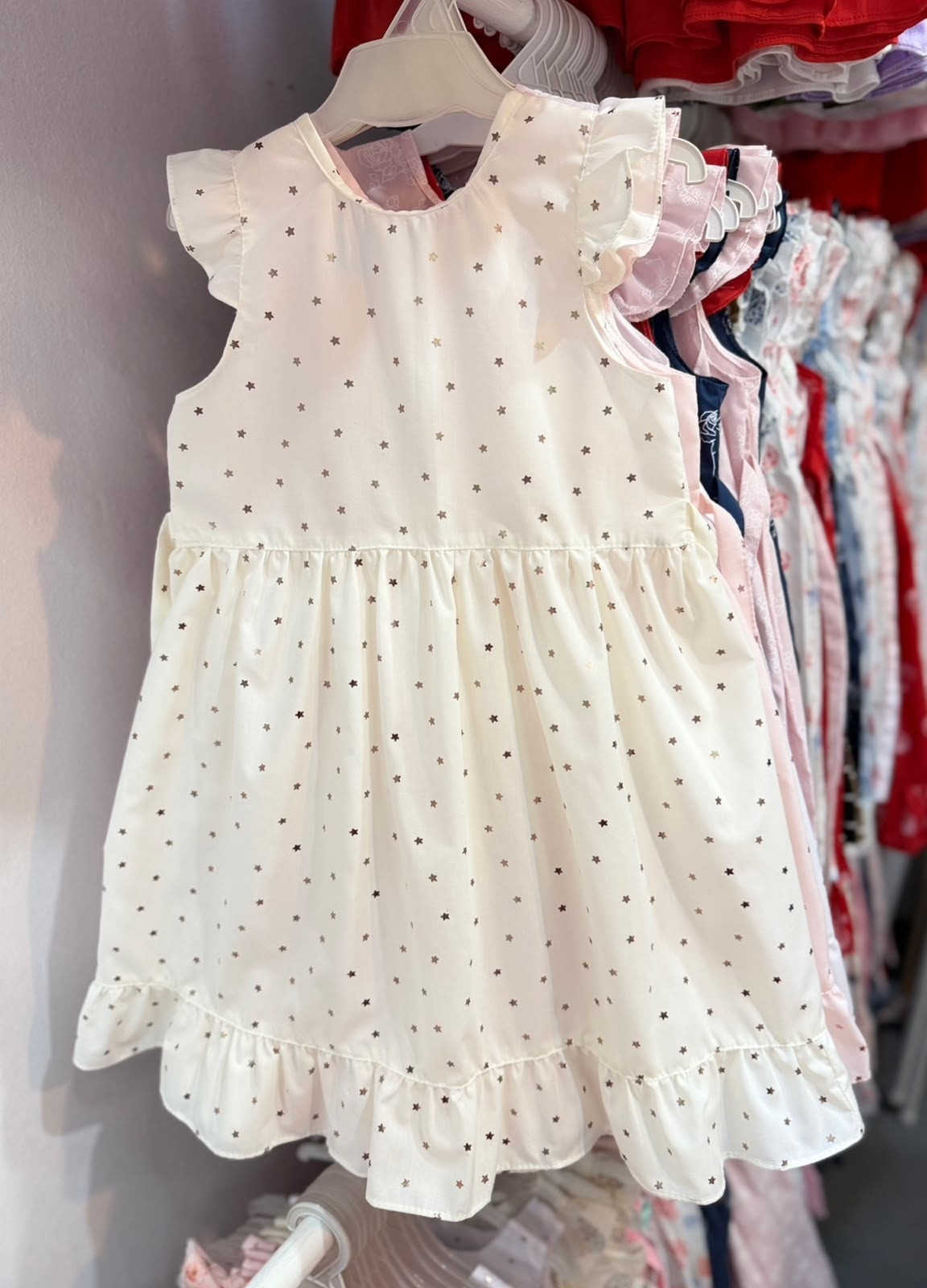 Vestido con Estrellita y Brillo de Nena - Imagen 2