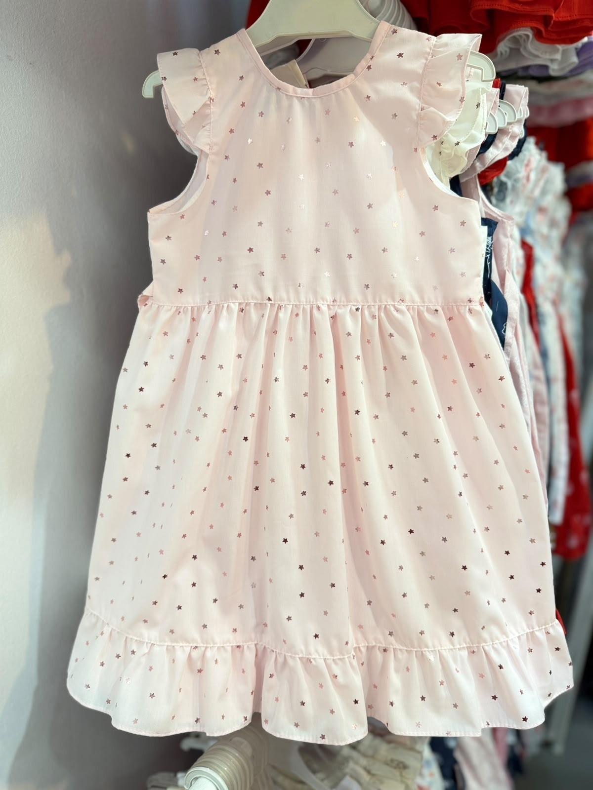 Vestido con Estrellita y Brillo de Nena - Imagen 3