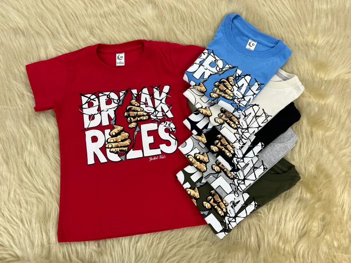 Remera de Niño Algodón Estampada