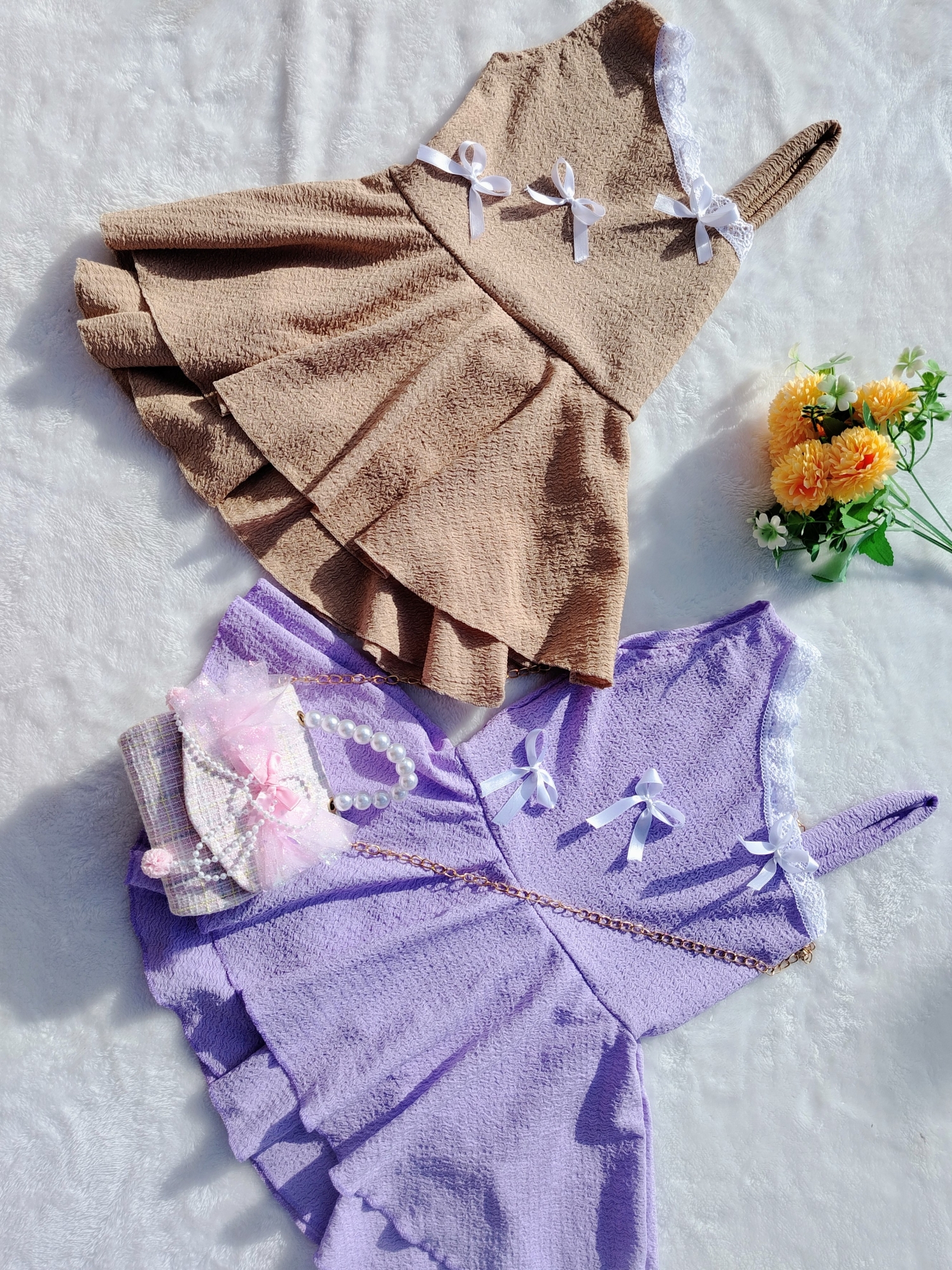 Vestido  Doble Volado - Imagen 3