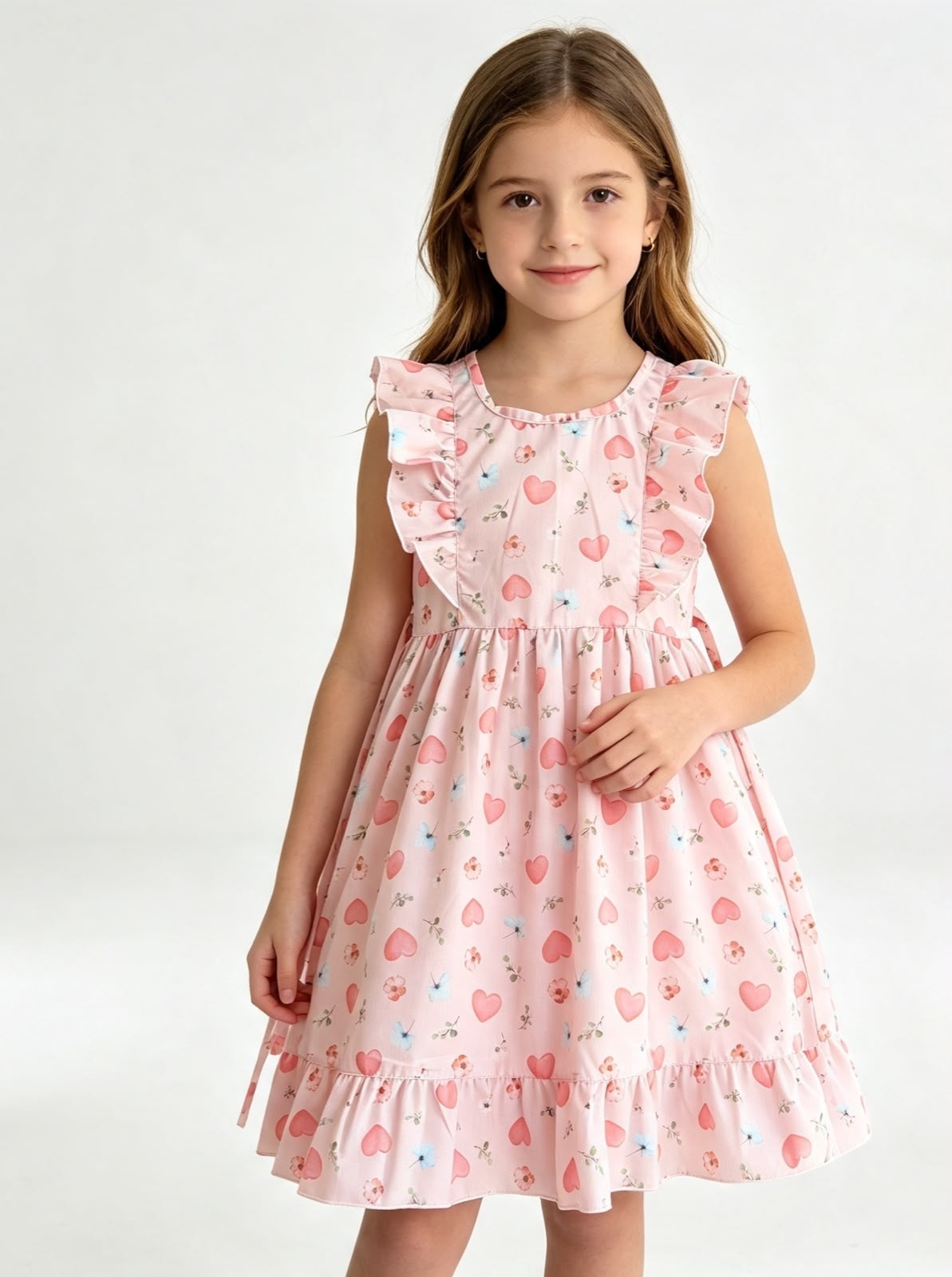 Vestido con Volado de Nena - Imagen 2
