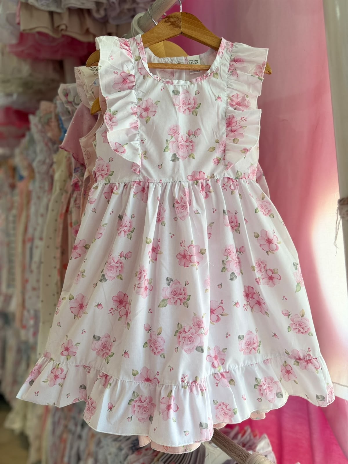 Vestido con Volado de Nena - Imagen 3