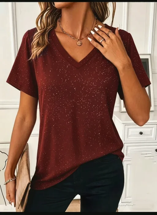 Remera "kiara" de Lurex