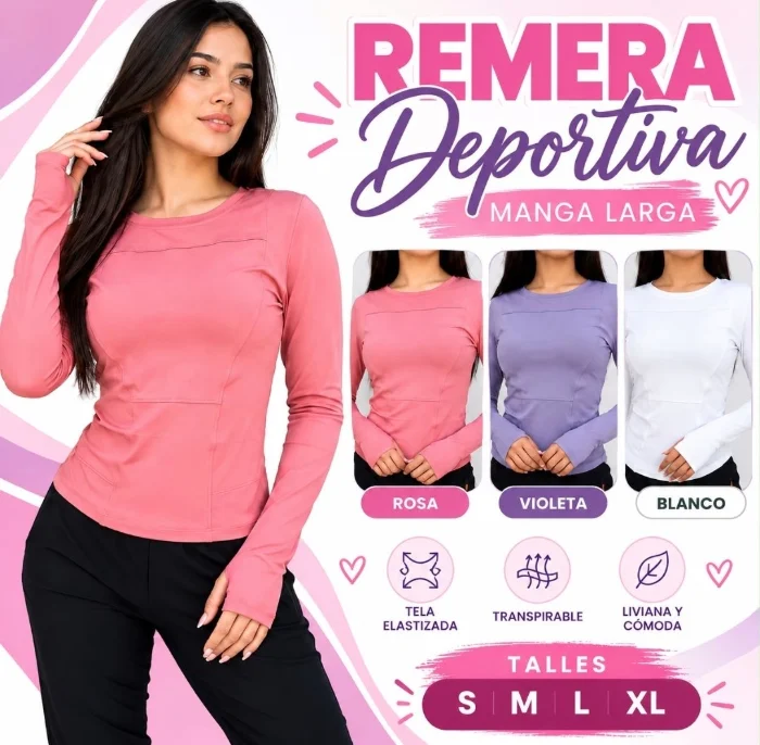 Remera Deportiva