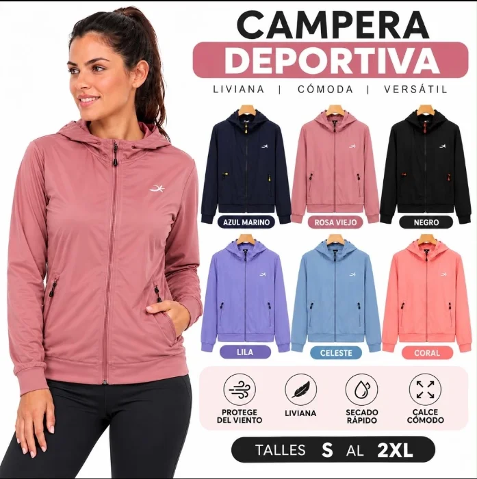 Campera Deportiva