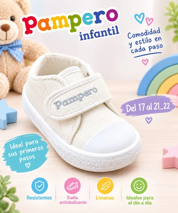 Zapatillas con Abrojos Pampero