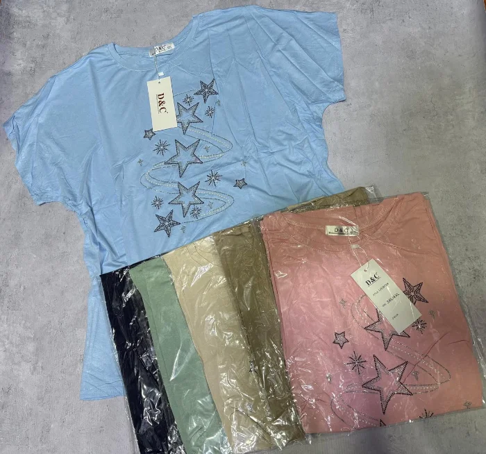 Remera Importada Talles Especiales Estrella