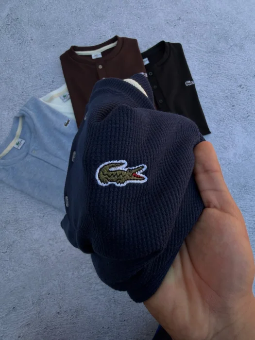 Remeras Henley Lcs