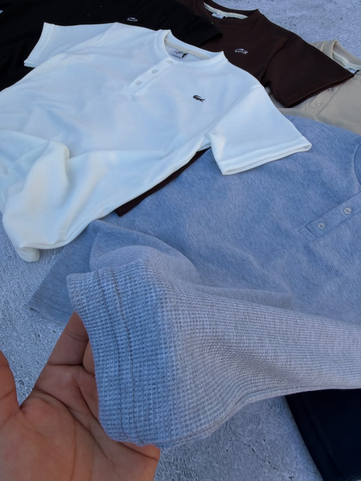 Remeras Henley Lcs - Imagen 3