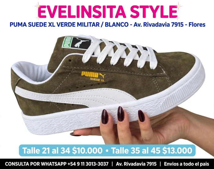 Zapatillas P.umas Suede Xl