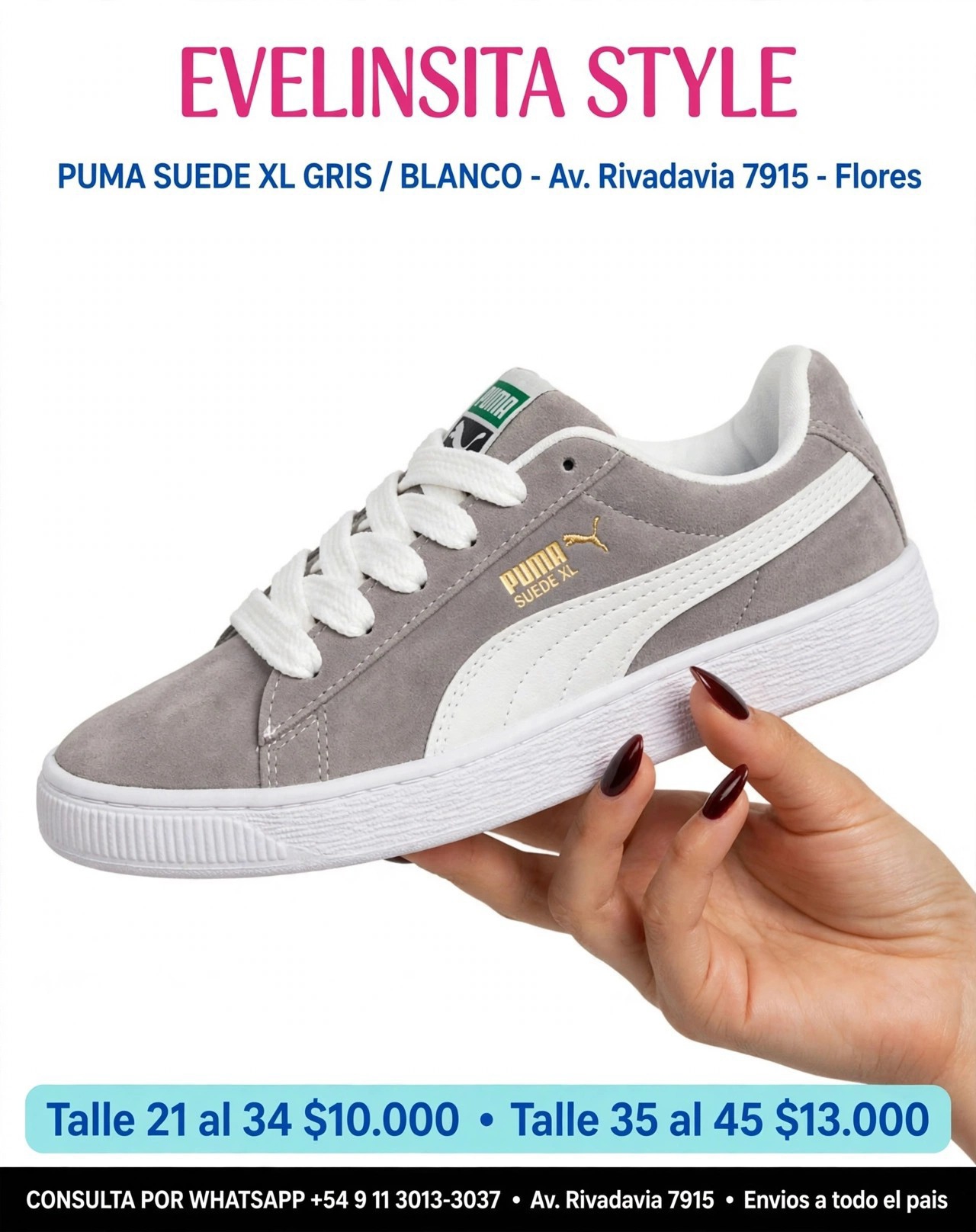Zapatillas.p.umas Suede Xl - Imagen 2