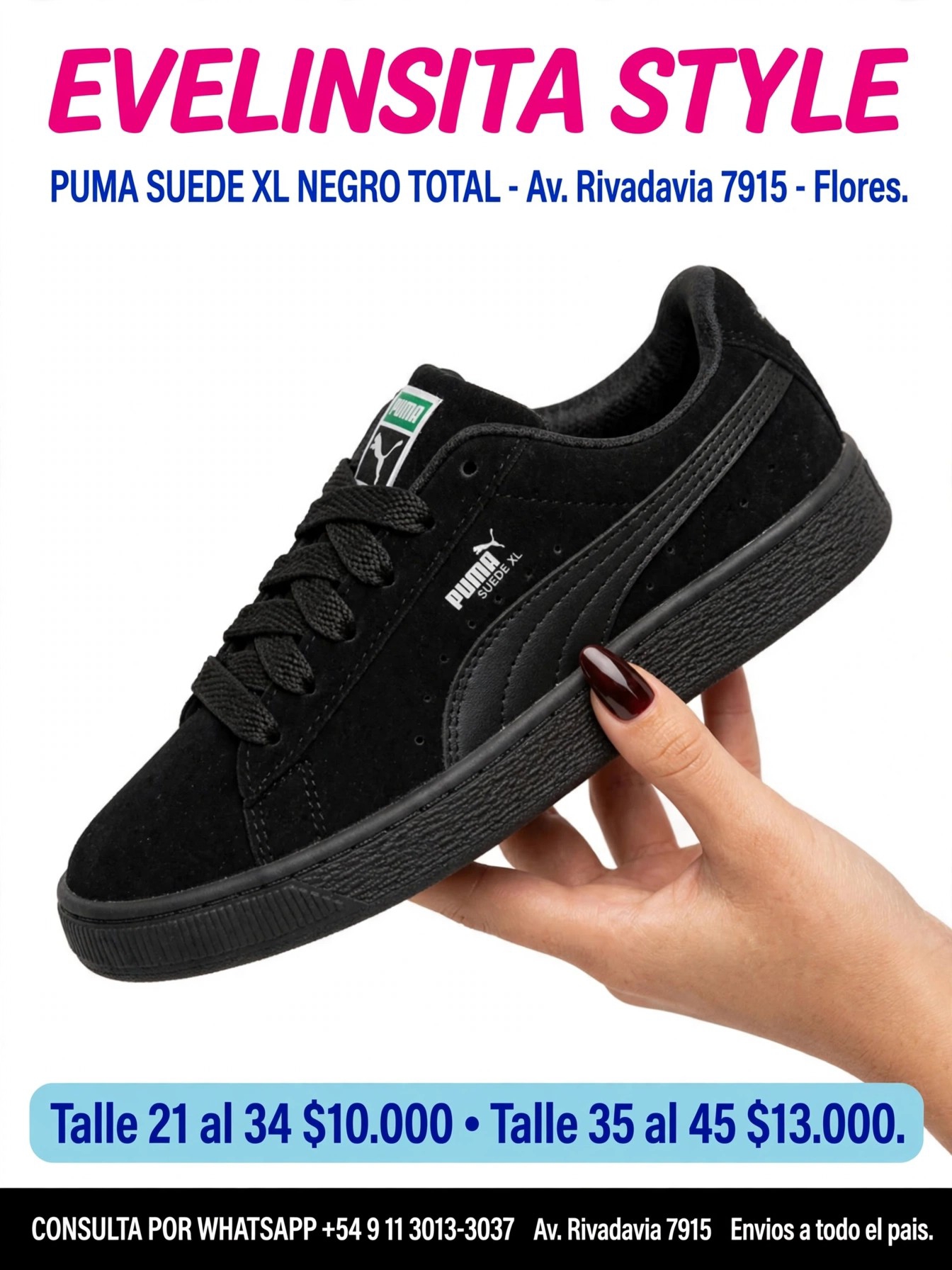 Zapatillas.p.umas Suede Xl - Imagen 3
