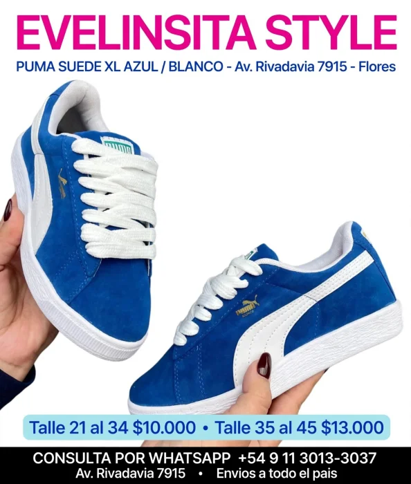 Zapatillas P.umas Suede Xl