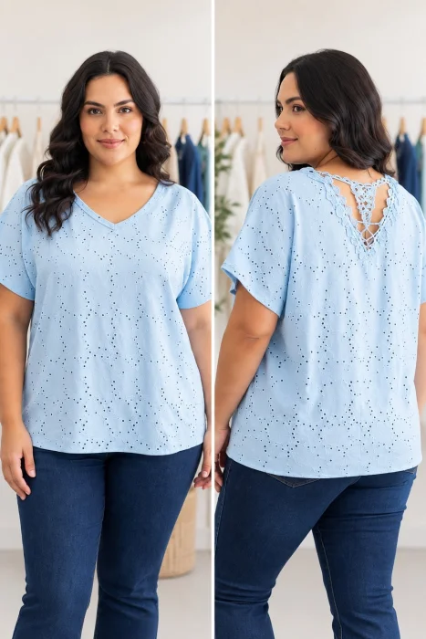 Remeras de Broderie