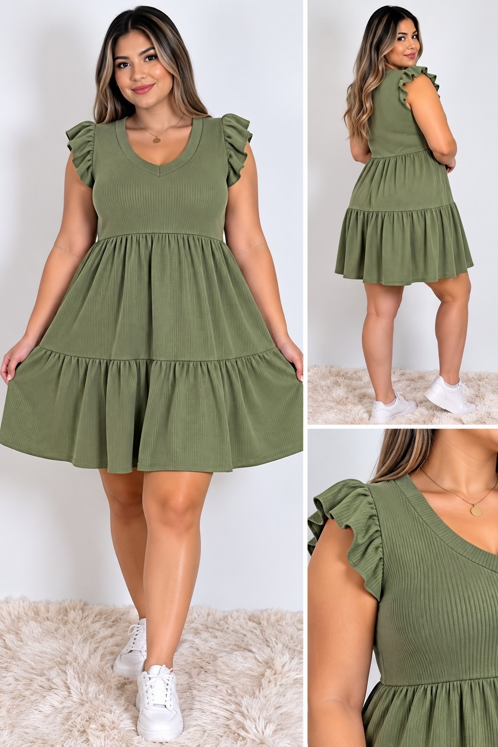 Vestido Morley Excelente Calidad Talles Unico Abarca 5y6 - Imagen 3