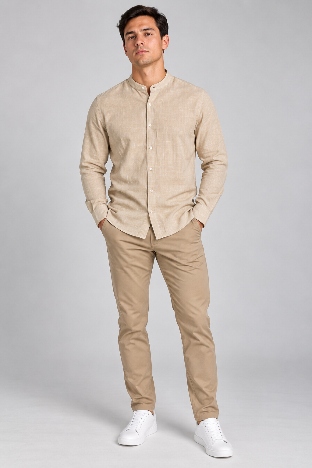 Camisa de Lino Mao Manga Larga - 76F05F58-EB64-4C67-BB90-32E7F7BC81F4.png