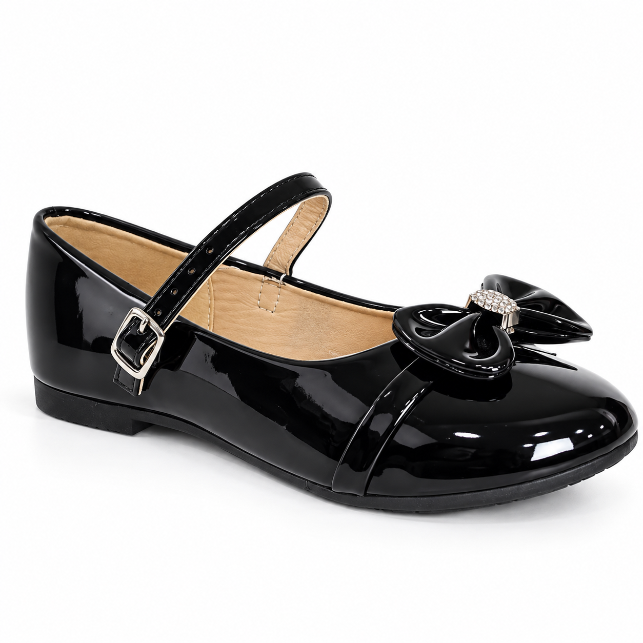 Guillermina Chatita Infantil Nena Importadas Charol Importado Tendencia - Zapato%20infantil%20Mary%20Jane%20de%20charol%20negro.png