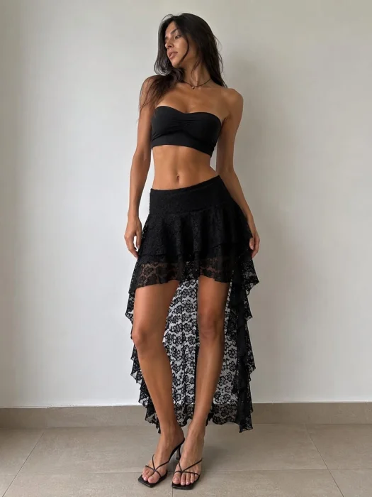 Pollera Larga Volado