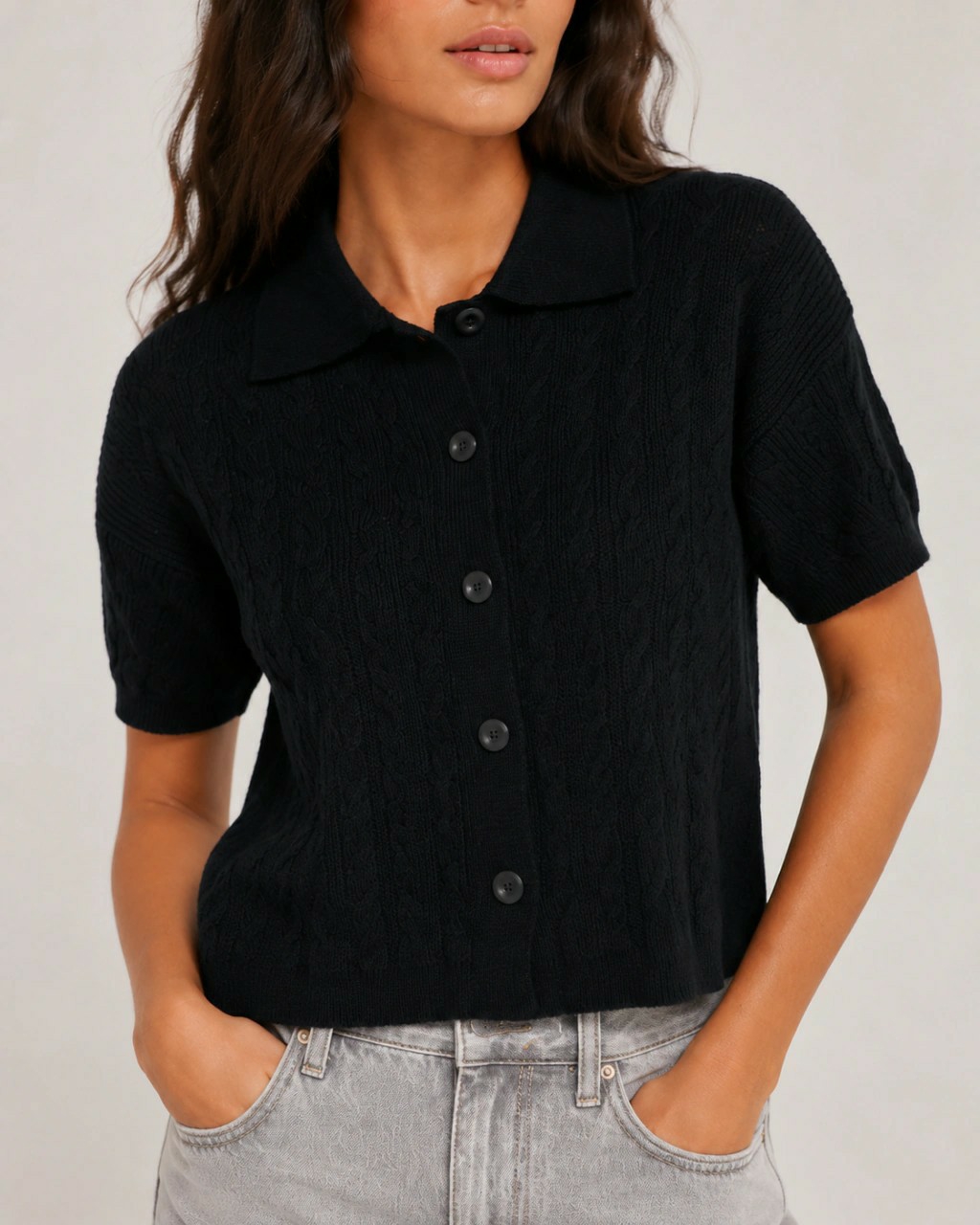 Camisa Tejida Palma - Imagen 2