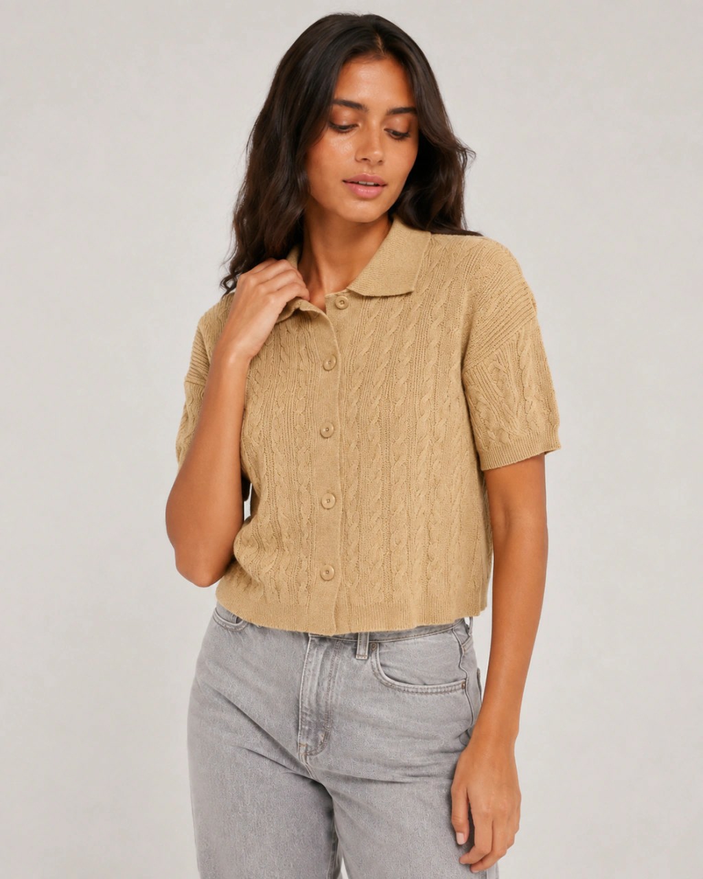 Camisa Tejida Palma - Imagen 3