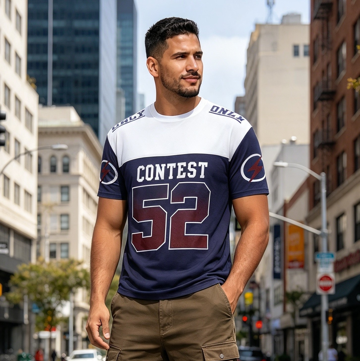 Remera Camiseta Over Futbol - Imagen 2