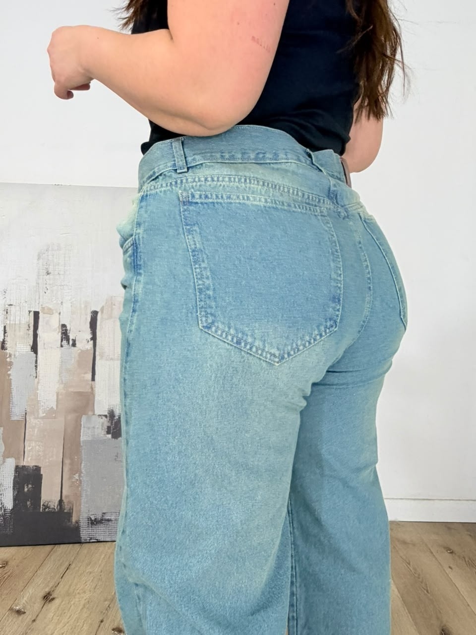 'art 509' 48 al 60 Baggy Celeste Matizado "t. Grande" - Imagen 4