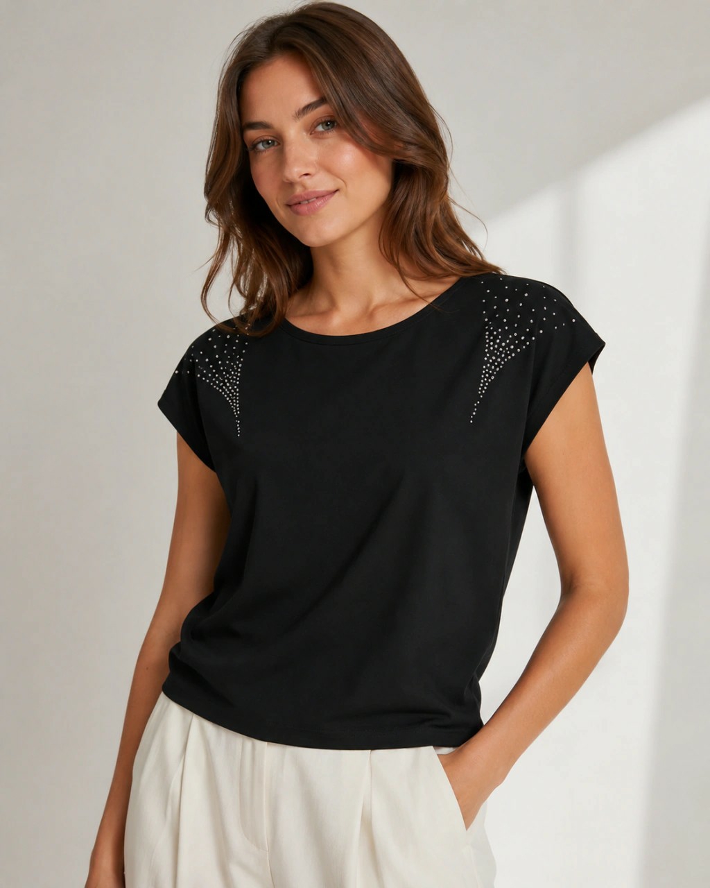Remera con Strass Mika - Imagen 2