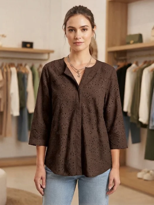 Blusa Neto Broderi
