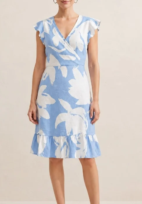 Vestidos Lino Spandex con Bolsillo