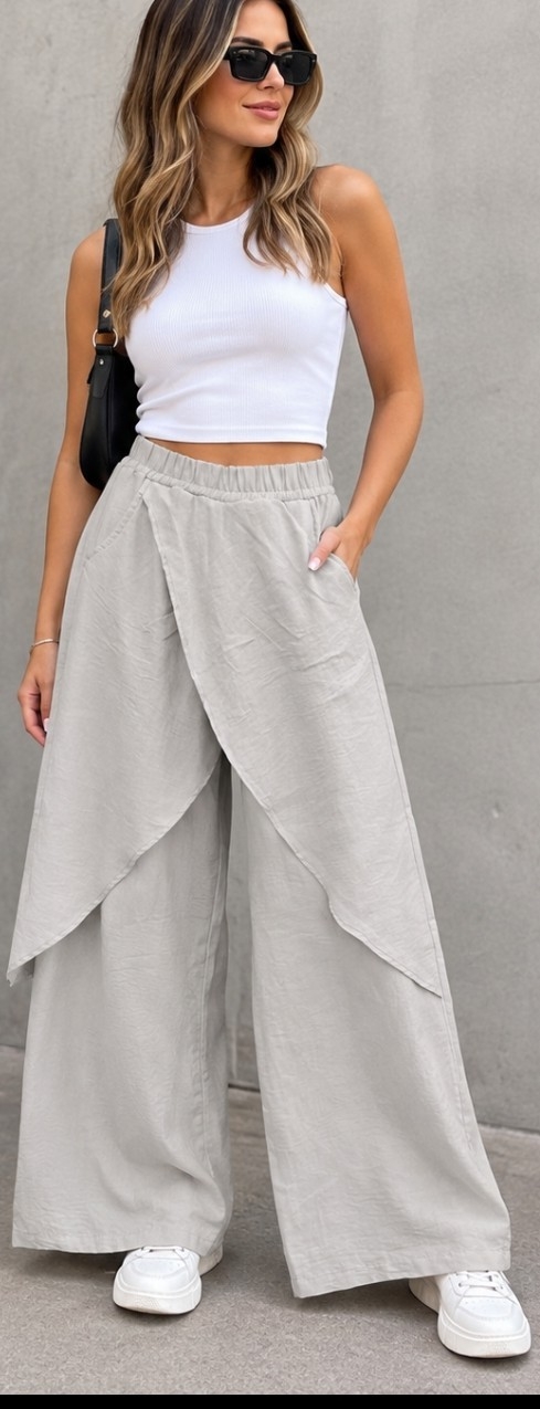 Art 1253 Pantalón de Lino con Botados!!! - Imagen 4