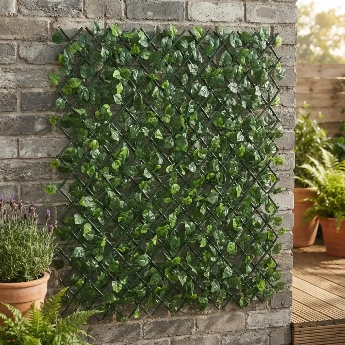 Panel Extensible Enredadera Artificial para Pared 1,2x2mts