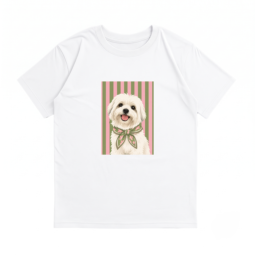 Nena - Remera Ovsize Perro Maltes Rayas - 35.png