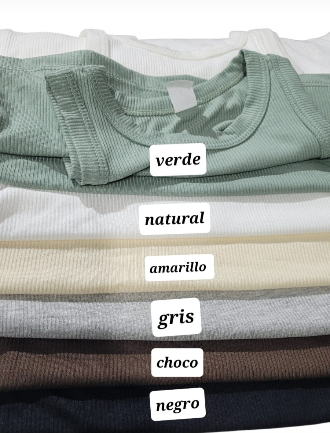 Musculosa  Americana 1 al 5 por Pedido - Imagen 2