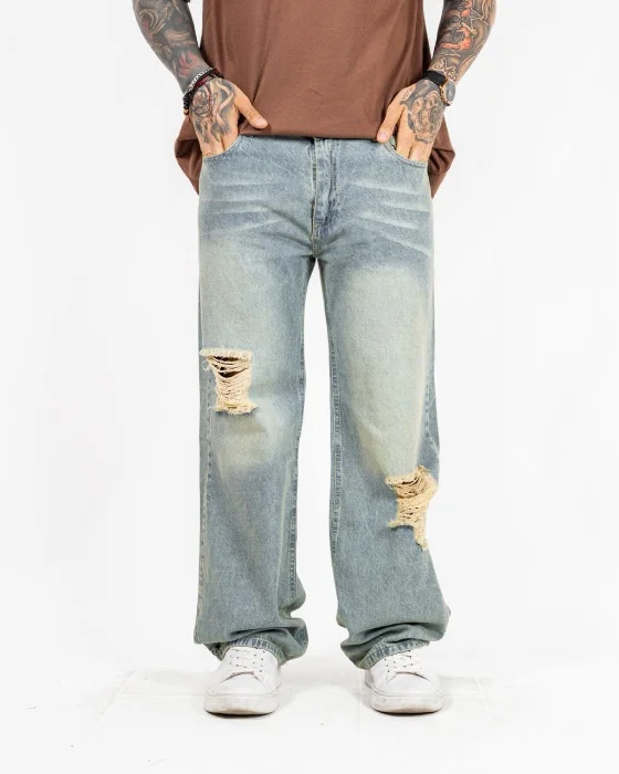 Jeans Baggy Rotura Oxido