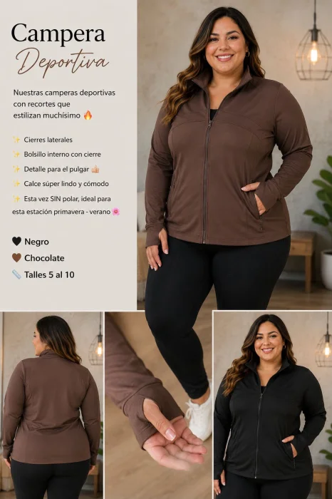 Campera Deportiva