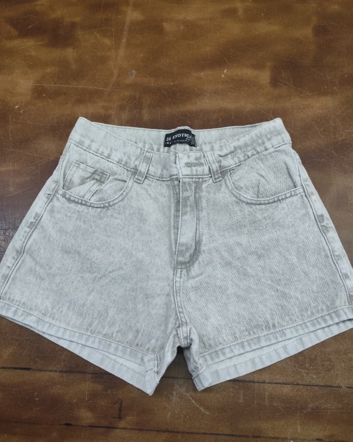 Short Gris Claro Mom - Imagen 2