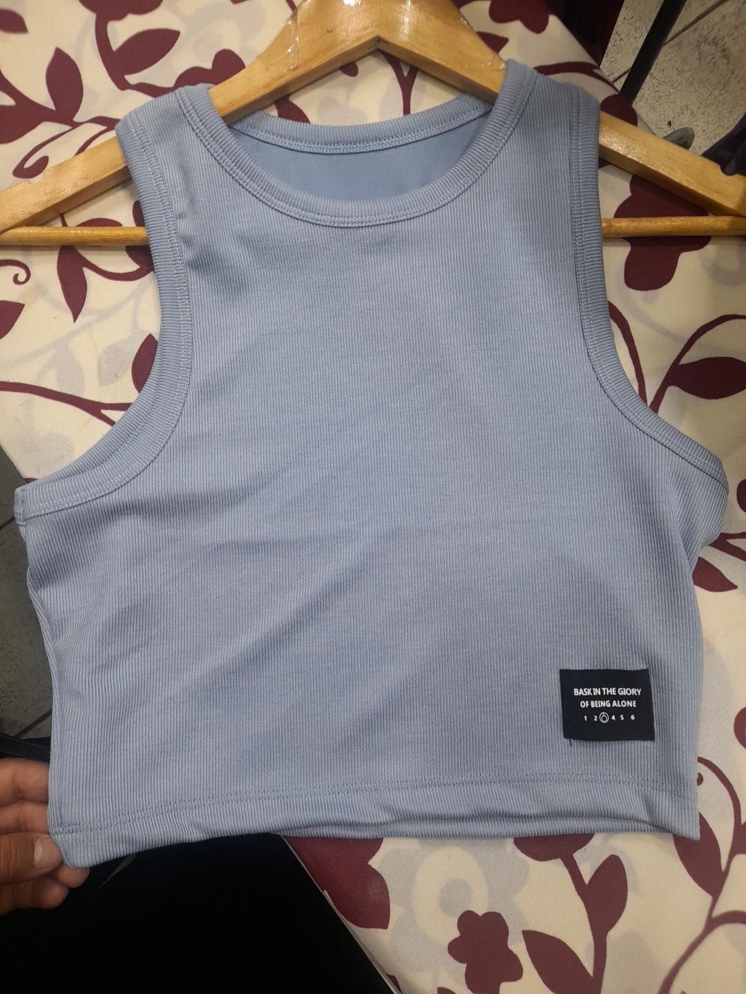 Musculosa Vintage C/aplique - Imagen 2