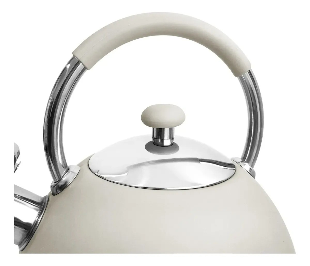 Pava Silbadora de Acero Inoxidable, 2,5 Litros - Imagen 5