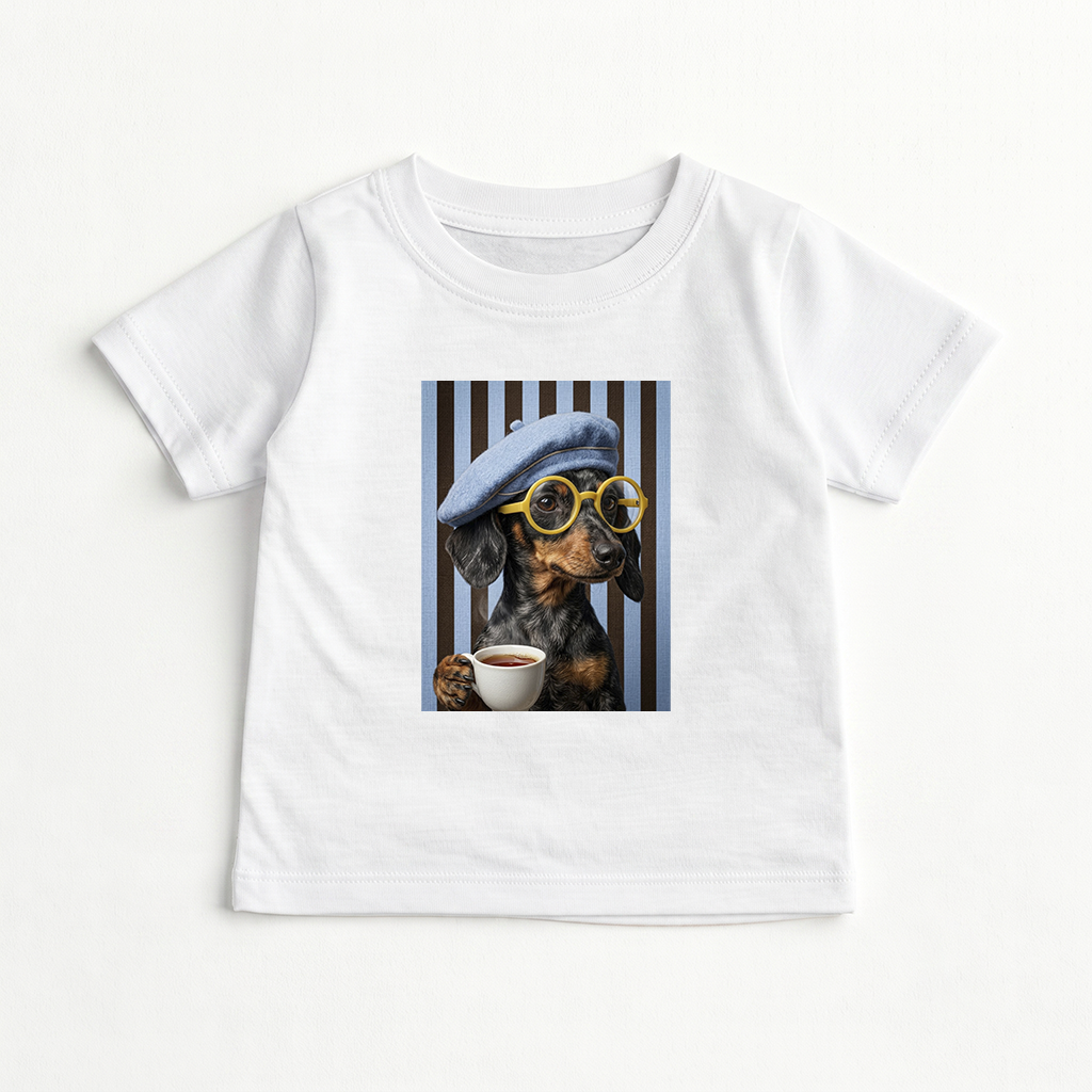 Bebes-remera Bebe Perro Coffe Rayas - 110.png