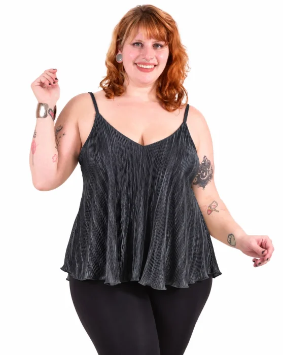 Musculosas Plisadas