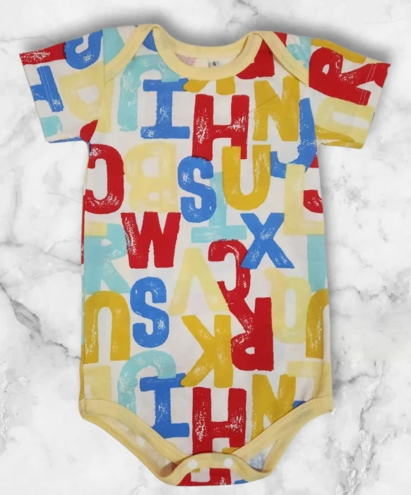 Body Cuello Americano Jersey Estampado