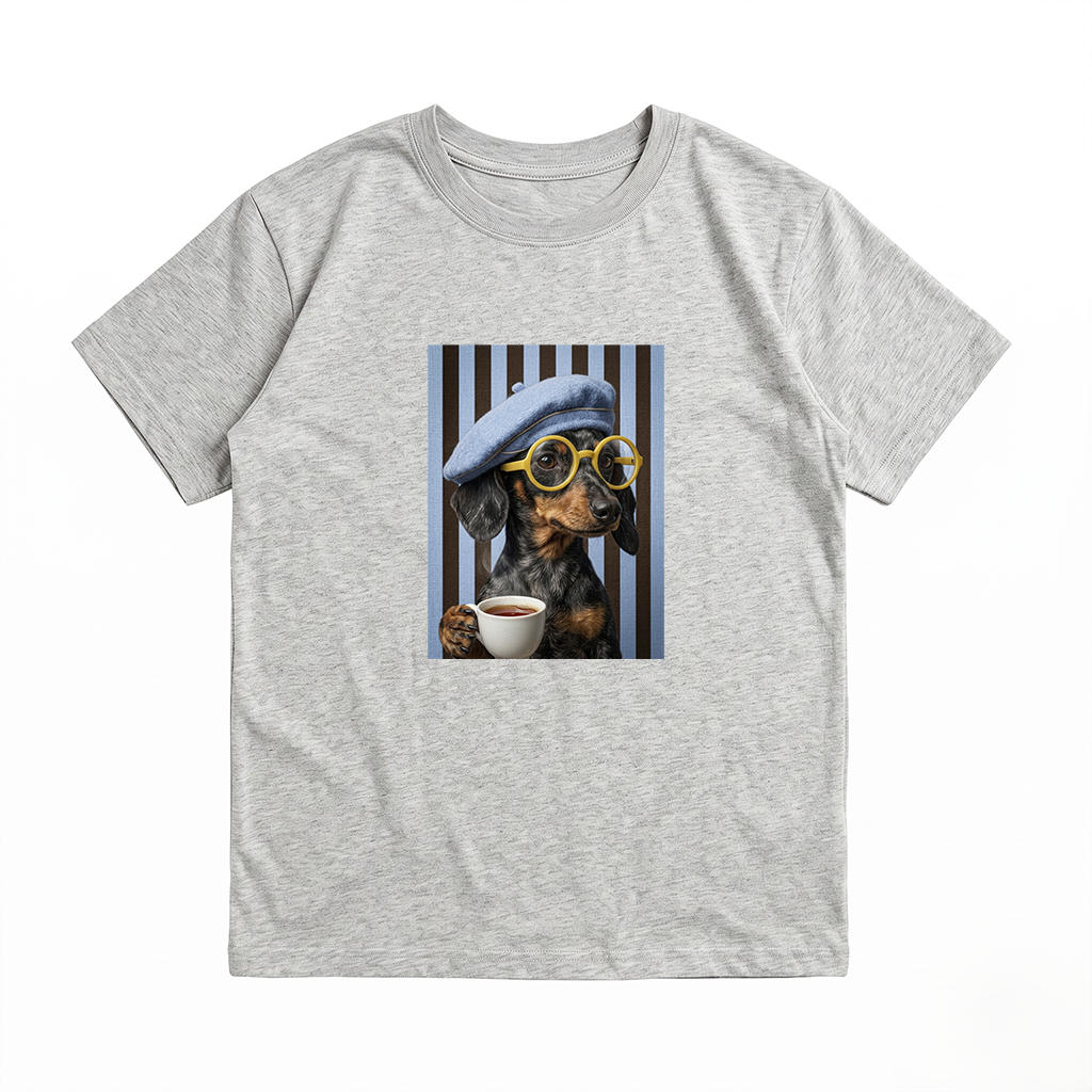 Nena - Remera Ovsize Perro Coffe Rayas - 93.png