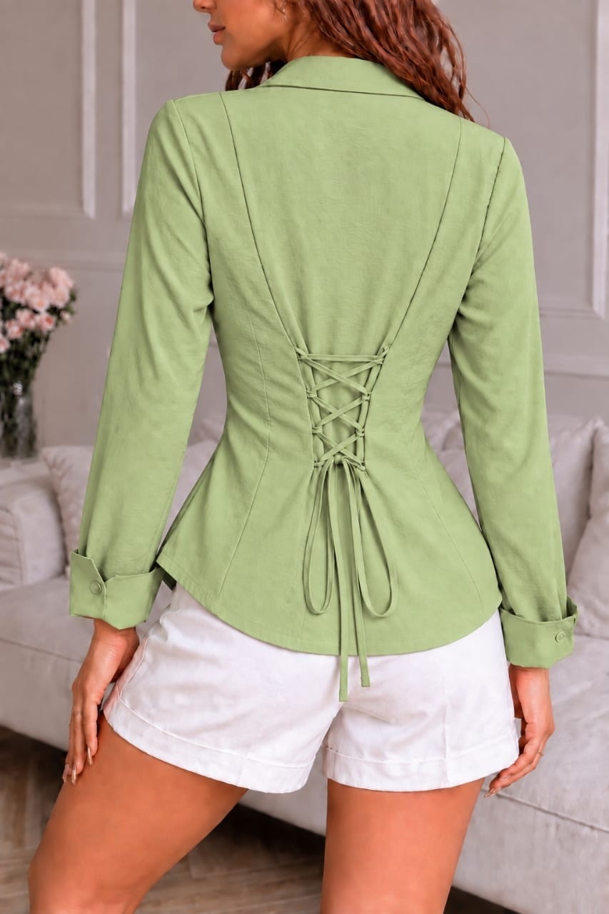 Camisa Valen Estilo Corcet - Imagen 2