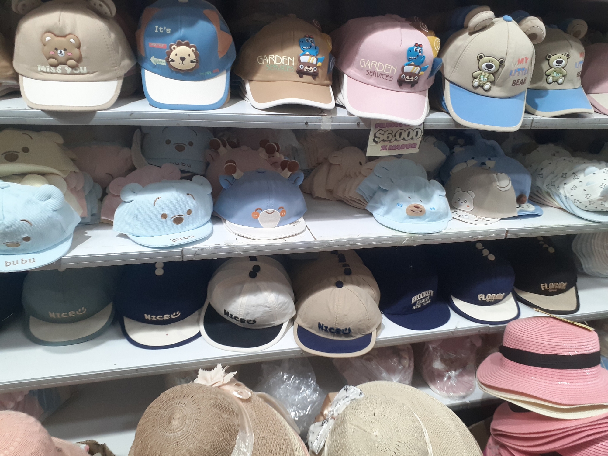 Gorras Bebe Dev6 Meses a 18 Meses y hasta 3 Años - Imagen 3