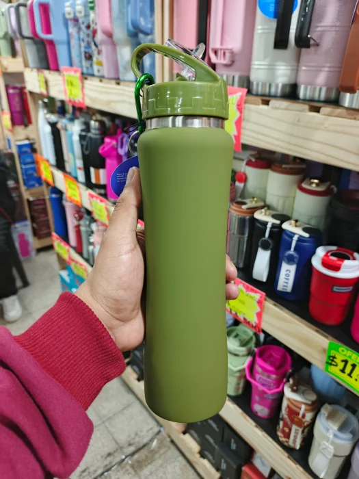 Botella Sport Verde 600 Ml