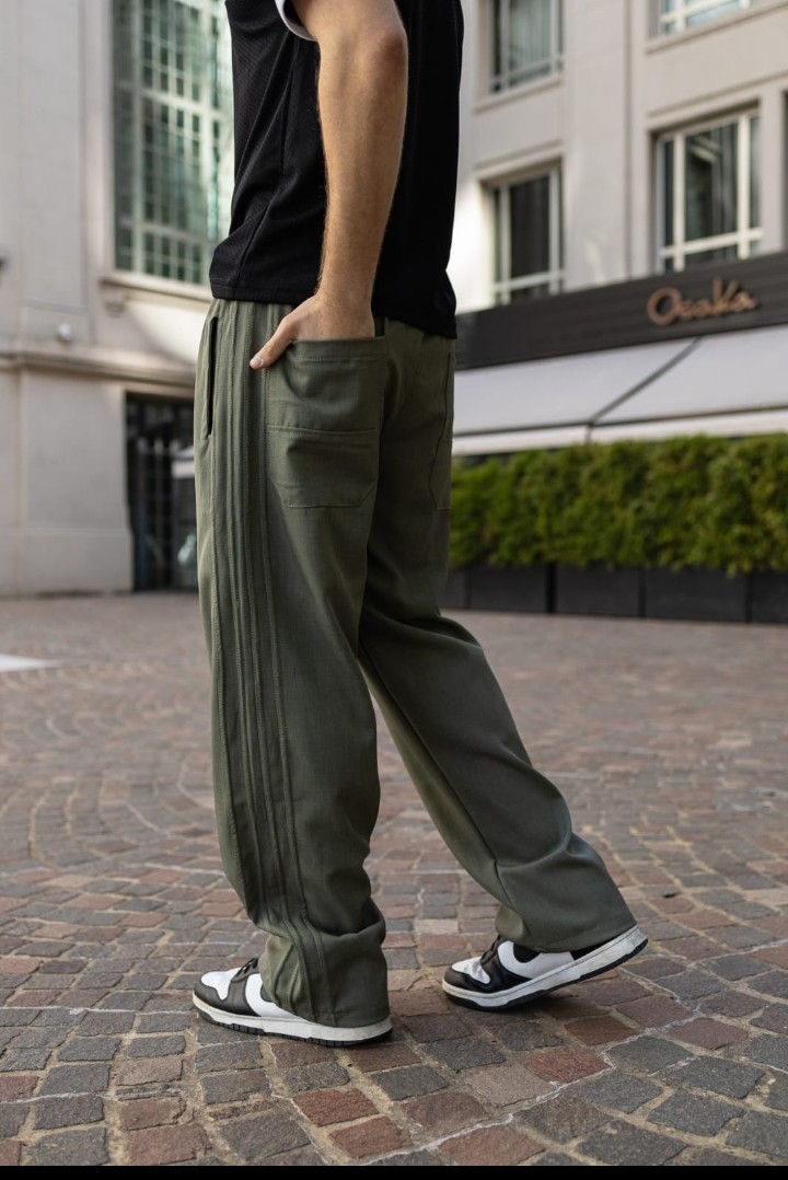 Pantalón Baggi Lino Sastrero 3 Lineas - Imagen 3